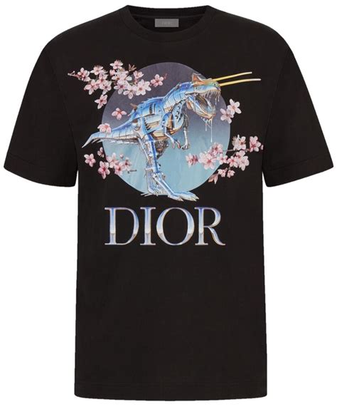 dior sorayama t shirt black|dior x hajime sorayama shirt.